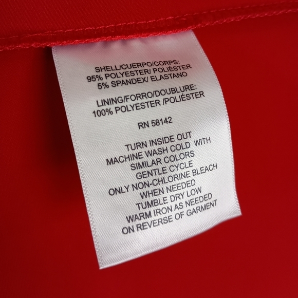 NWT London Times Woman Blouson Dress in Red ♥️🍒 - Picture 7 of 7